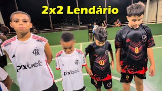 2x2 Lendário  Lukinha e Freitas vs Heitorzinho e Davi [upl. by Ollecram]