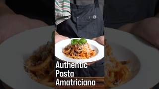 Pasta Amatriciana is my favorite Roman dish italy amatriciana rome pastafresca italian [upl. by Legnaleugim]