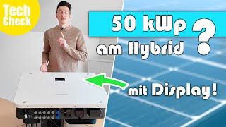 Sungrow SH25T Hybrid Wechselrichter vorgestellt Die Zukunft der Hybridwechselrichter [upl. by Rihana615]