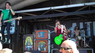 Pierce the Veil Intro Warped Tour 2010 [upl. by Kcirdez]