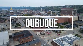 Dubuque Iowa  4K Aerial Tour [upl. by Inele525]