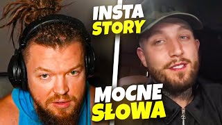 WARDĘGA REAGUJE NA MOCNE STORIES BOXDELA MOCNE [upl. by Anilegna830]