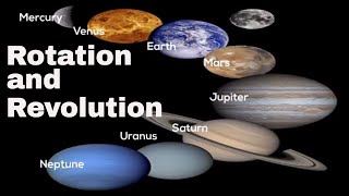 Rotation and Revolution of the 8 planets [upl. by Tjaden]