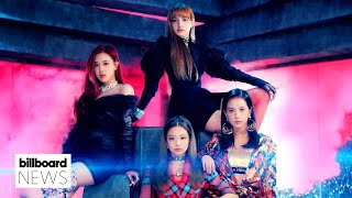 BLACKPINK’s ‘DduDu DduDu’ Music Video Hits 2 Billion Views on YouTube  Billboard News [upl. by Finstad275]