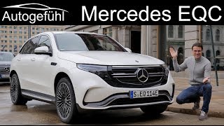 Mercedes EQC FULL REVIEW  how does it match Tesla X and Audi etron in driving [upl. by Illak346]