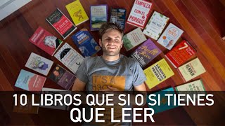 10 Libros que te CAMBIAN la VIDA Y en que ORDEN Leerlos 😉 [upl. by Pironi231]