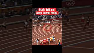 Usain Bolt and Asafa Powell are absolutely Flying🏅😱🔥 [upl. by Nnylasor]