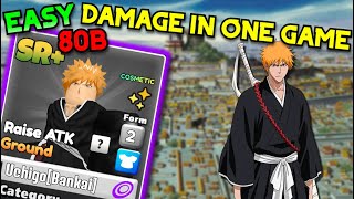 Ichigo Damage Farm 80B Per Game  Anime World Tower Defense [upl. by Vikki]