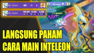 Tutorial Cara Main Inteleon Penjelasan Moveset Gameplay dan Held Items AUTO JAGO MAINNYA [upl. by Leonard]