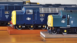 Heljan O gauge lone up featuring Class 37 40 45 50 and 55 1089p [upl. by Herson]