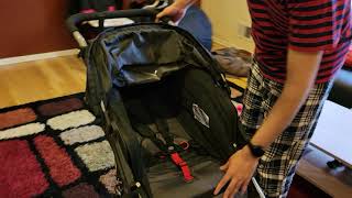 BOB Rambler Jogging Stroller Complete Assembly Setup and Review [upl. by Kceb]