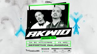 AKWID en VIVO en MÉRIDA YUCATÁN 🔥 [upl. by Depoliti234]