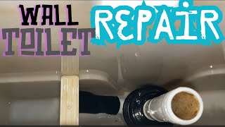 wall toilet repair [upl. by Havstad]