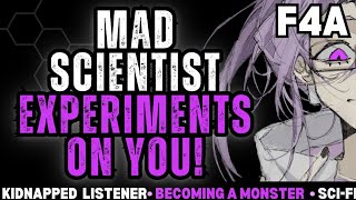 『Becoming The Mad Scientists Pet Project』F4A ExperimentationSciFiAUDIO ROLEPLAY [upl. by Nagard]