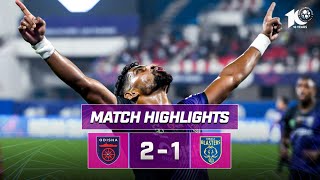 Match Highlights  Punjab FC 01 Kerala Blasters FC  MW 10  ISL 202324 [upl. by Uke]