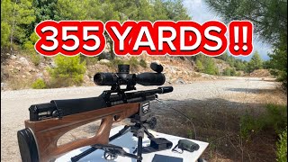 HUBEN K1 22 CAL 355 YARDS  pcpworld [upl. by Manly]