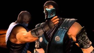 Mortal Kombat 9 SubZero Fatality 1 2 3 Stage And Babality HD [upl. by Nylidnam361]