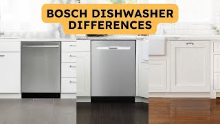 Differences in the Bosch 100 300 500 800 and Benchmark Dishwashers Recommendations for 2024 [upl. by Reinhardt433]