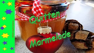 Quitten Marmelade mit Zimt  Thermomix  Schnell und lecker gemacht [upl. by Acinomal]