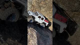 Scx24 Jeep gladiator hitting some lines ￼ [upl. by Okuy]