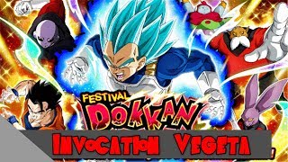 Dokkan Battle Invocation Vegeta blue la chance de retour [upl. by Torin754]