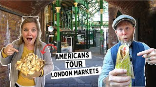 LONDON STREET FOOD Camden Market amp Borough Market [upl. by Vtarj719]