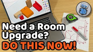 NO SWEAT Room Layouts with Tinkercad [upl. by Mitman687]