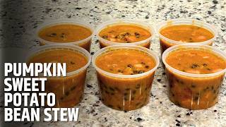 Pumpkin Sweet Potato Bean Stew  Easy Instant Pot Recipe  Vegan amp GlutenFree [upl. by Quinlan790]