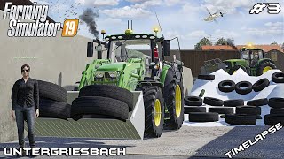 Alfalfa silage harvest wMrsTheCamPeR  Animals on Untergriesbach  Farming Simulator 19  Episode 3 [upl. by Tobye509]