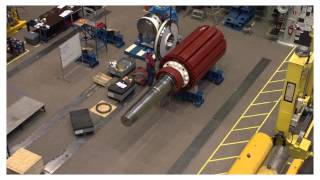 ABB Azipod® propulsion unit assembly Timelapse [upl. by Ostraw221]