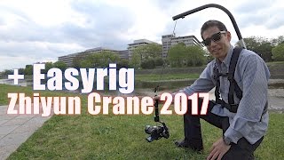 Zhiyun Crane ver2  Easyrig Ufer VLOG 131 [upl. by Attlee]