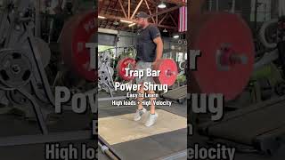 Trap Bar exercises for explosiveness strengthandconditioning [upl. by Nylirek739]