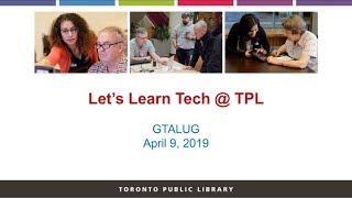 Linux Unhatched Learning Circles at Toronto Public Library with Larysa Essex [upl. by Odlamur674]