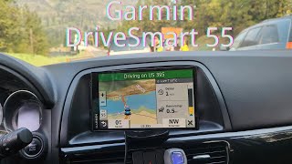 Garmin DriveSmart 55 amp Traffic An InDepth GPS Navigator Review [upl. by Gaal]