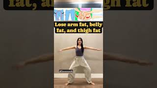 Lose belly fat workout for at home losebellyfat loseweight losebelly shorts fitnesswomen [upl. by Aicyle]