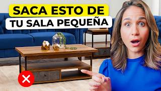 12 COSAS QUE NO DEBES TENER EN UNA SALA PEQUENA [upl. by London]