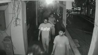 Abrar fahad full CCTV footage  Abrar fahad cctv video [upl. by Rayner648]