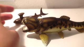 Safari Ltd 2011 Prehistoric Sharks toob review 13 [upl. by Esorylime]