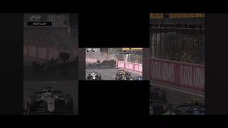 Massive F2 start crash at Azerbaijan 2024 [upl. by Narruc]