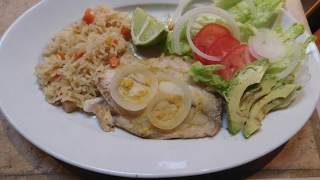 Pescado Tilapia Receta fácil deliciosa y saludable [upl. by Ethbin]