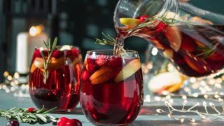 ¿Cómo preparar CLERICOT  Deliciosa bebida a base de VINO🍷 saboresvintage [upl. by Kahl]