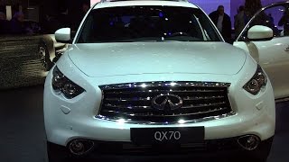 Infiniti QX70 S 30d Exterior and Interior in Full HD [upl. by Aicilat]