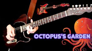 Octopuss Garden  Full Lead Guitar Cover Including Muted Audio [upl. by Areid342]