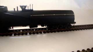 South African Railways SAR 25NC quotworshondquot steam locomotive in HO scale [upl. by Syned493]