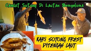 Layan Candat Sotong Ketika Laut BergeloraStrike Sotong Saiz Pilihan [upl. by Japeth]