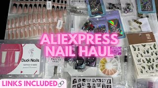 ALIEXPRESS NAIL HAUL  I Love Y2K Nail Charms 😍 [upl. by Hollister]