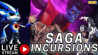 Saga Incursions Event Zone 25 Itemless  Titan Crystal  Marvel Contest of Champions [upl. by Jennie]