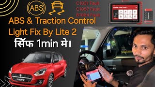 How To Fix ABS amp Traction Light Maruti Swift By Thinkcar Lite 2 [upl. by Laurella]