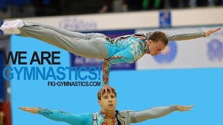 2014 Acrobatic Worlds Levallois FRA Finals Day 1  We are Gymnastics [upl. by Eelrak]