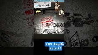 Disabling Ring Security Camera Using ESP32 Marauder on my Flipper Zero WiFi Deauth [upl. by Hsilgne]